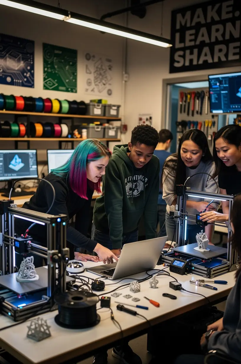 Collaborative workspace fostering creativity and productivity.