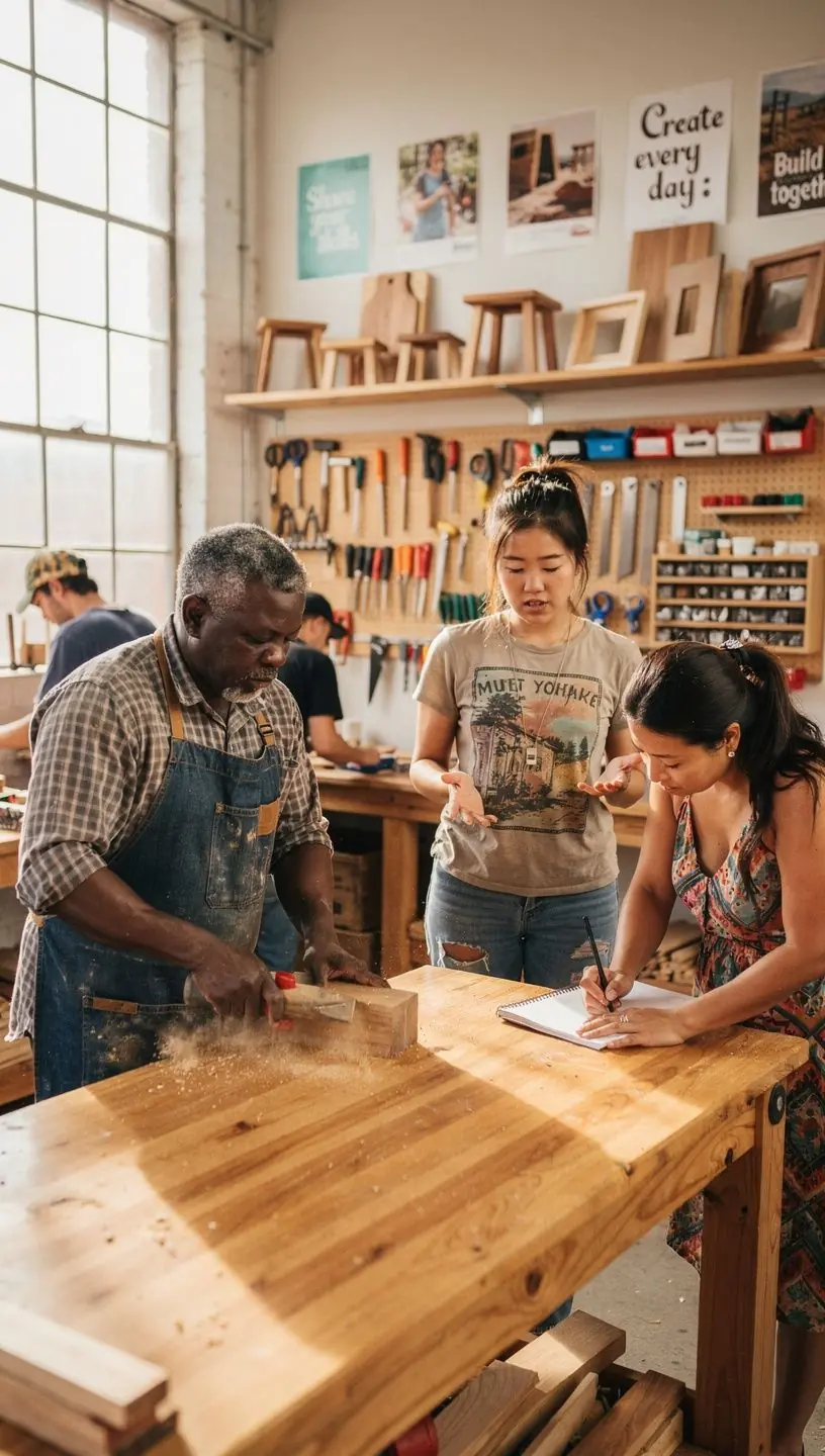 Networking in creative co-working spaces for collaboration